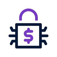 cadenas icône pour votre site Internet conception, logo, application, ui. vecteur