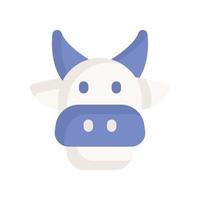 vache icône pour votre site Internet conception, logo, application, ui. vecteur