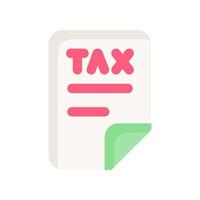 impôt icône pour votre site Internet conception, logo, application, ui. vecteur