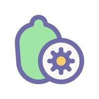 kiwi icône pour votre site Internet conception, logo, application, ui. vecteur
