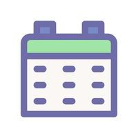 calendrier icône pour votre site Internet conception, logo, application, ui. vecteur