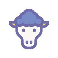 mouton icône pour votre site Internet conception, logo, application, ui. vecteur