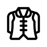 manteau icône pour votre site Internet conception, logo, application, ui. vecteur