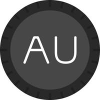Australie cadran code vecteur icône