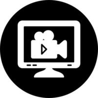 vidéo production vecteur icône