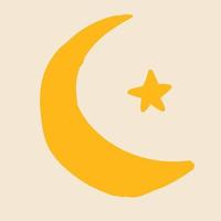 ramadhan griffonnage dessiné à la main élément conception vecteur
