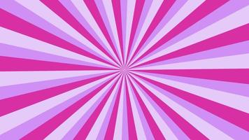 fond abstrait violet sunburst pour élément de design graphique moderne. dessin animé de rayon brillant avec coloré pour le fond d'écran de bannière de site Web et la décoration de carte d'affiche vecteur