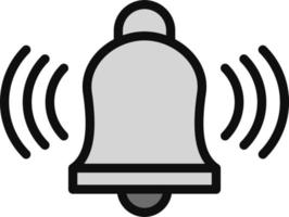 icône de vecteur de cloche
