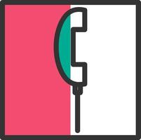 téléphone carré alt vector icon design