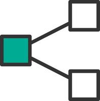 conception d'icône de vecteur de diagramme de projet