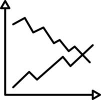 affaires croissance, graphique icône affaires gestionnaire vecteur icône