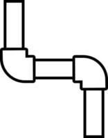 bâtiment, construction, industrie, tuyau ligne vecteur conception de construction, présentation modèle pour site Internet bannière et atterrissage page entête, calendrier, infographie - vecteur sur blanc Contexte