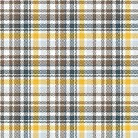 vérifier Écossais tartan modèle sans couture est une à motifs tissu qui consiste de sillonner franchi, horizontal et verticale bandes dans plusieurs couleurs sans couture tartan pour écharpe, pyjama, couverture, couette, kilt grand vecteur