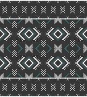 africain ethnique damassé broderie Contexte. géométrique ethnique Oriental modèle traditionnel. ethnique aztèque style abstrait vecteur illustration. conception pour impression texture, tissu, sari, sari, tapis.
