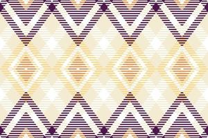 plaid modèle mode conception texture est une à motifs tissu qui consiste de sillonner franchi, horizontal et verticale bandes dans plusieurs couleurs. tartans sont considéré comme une culturel icône de Écosse. vecteur