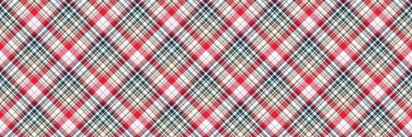 vérifier Écossais tartan modèle sans couture est une à motifs tissu qui consiste de sillonner franchi, horizontal et verticale bandes dans plusieurs couleurs.plaid sans couture pour écharpe, pyjama, couverture, couette, kilt grand vecteur