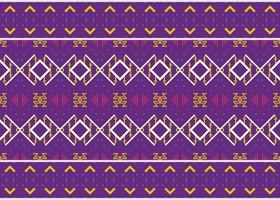 ethnique fleurs tribal Couleur géométrique traditionnel ethnique Oriental conception pour le Contexte. populaire broderie, Indien, scandinave, gitan, mexicain, africain tapis, tapis. vecteur