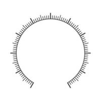 rond mesure escalader. pression mètre, manomètre, baromètre, compteur de vitesse, tonomètre, thermomètre, navigateur ou indicateur modèle vecteur