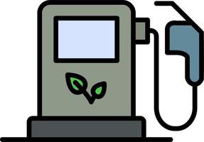 icône de vecteur de carburant écologique