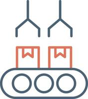 icône de vecteur de bande transporteuse