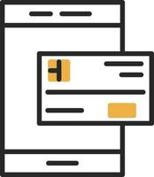 conception d'icône de vecteur de paiement en ligne