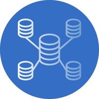 conception d'icône de vecteur de base de données