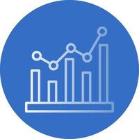 conception d'icônes vectorielles d'analyse de données vecteur