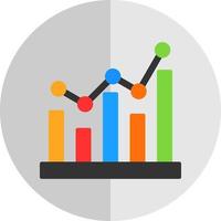 conception d'icônes vectorielles d'analyse de données vecteur