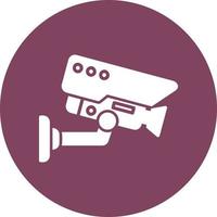 icône de vecteur de vidéosurveillance