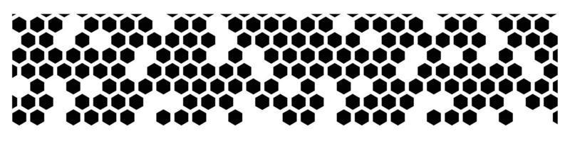 nid d'abeille pour conception sur blanc Contexte. nid d'abeille modèle. hexagone abstrait Contexte vecteur conception.