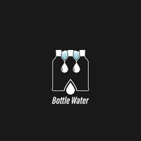 bouteille logo vecteur