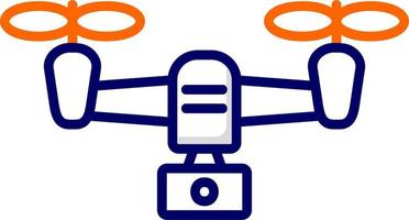 5g drone vecteur icône