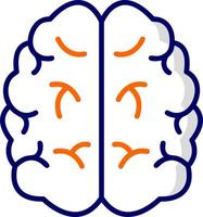 icône de vecteur de cerveau