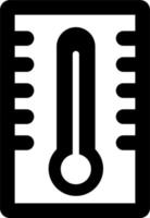 icône de vecteur de thermomètre