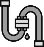 icône de vecteur de fuite d'eau