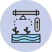 icône de vecteur de contrôle de l'eau