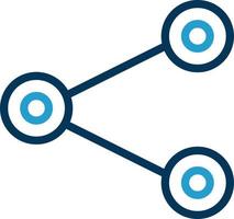 partager la conception d'icônes vectorielles vecteur