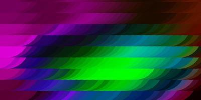 texture de vecteur multicolore léger avec des triangles aléatoires.