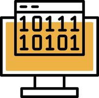 conception d'icône de vecteur d'encodeur