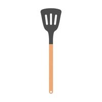 spatule friture nourriture plat conception vecteur illustration. Itchen solide spatule clipart vecteur illustration. spatule plat vecteur conception. cuisine spatule icône isolé sur blanche.