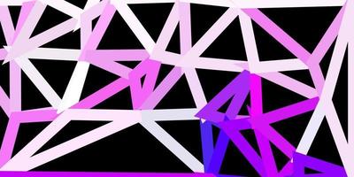 texture de triangle abstrait vecteur violet clair, rose.