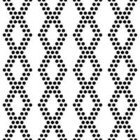 sans couture polka point verticale zigzag modèle. vecteur