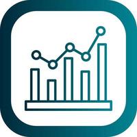 conception d'icônes vectorielles d'analyse de données vecteur