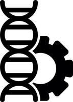 icône de vecteur de test ADN