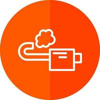 conception d'icône de vecteur d'échappement