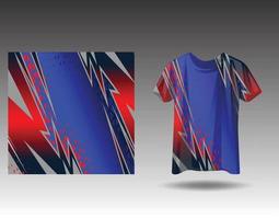 tshirt sport design pour maillot de course cyclisme football gaming vecteur