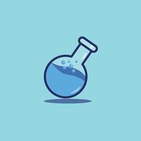 gratuit science chimie laboratoire verrerie icône vecteur