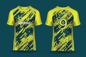 conception de maillot de sport pour sublimation vecteur