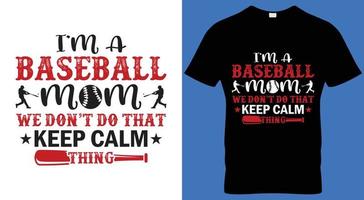 base-ball vecteur sport art T-shirt conception.