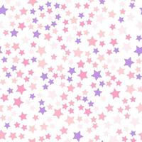 sans couture répéter modèle de pastel petit rose, violet, beige étoiles pour tissu, textile, papiers et autre divers surfaces vecteur